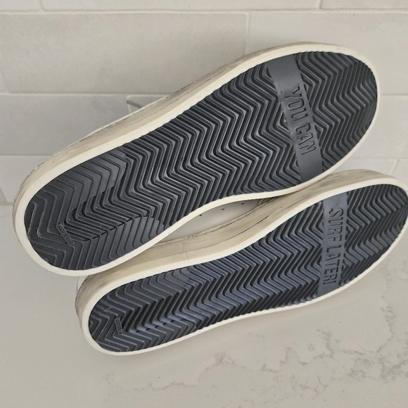 LIKE NEW P448 John YOU CAN SURF LATER Lace-Up Perforated Leather Low Sneakers 39 - Picture 6 of 7